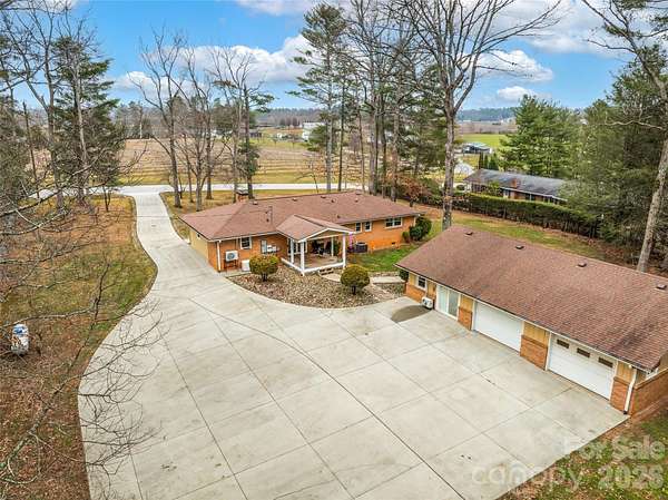 2 Acres of Land with Home for Sale in Flat Rock, North Carolina