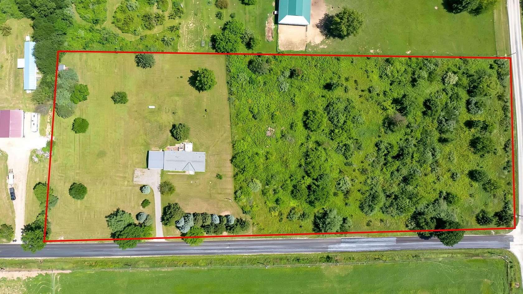 5.32 Acres of Land with Home for Sale in Mount Gilead, Ohio