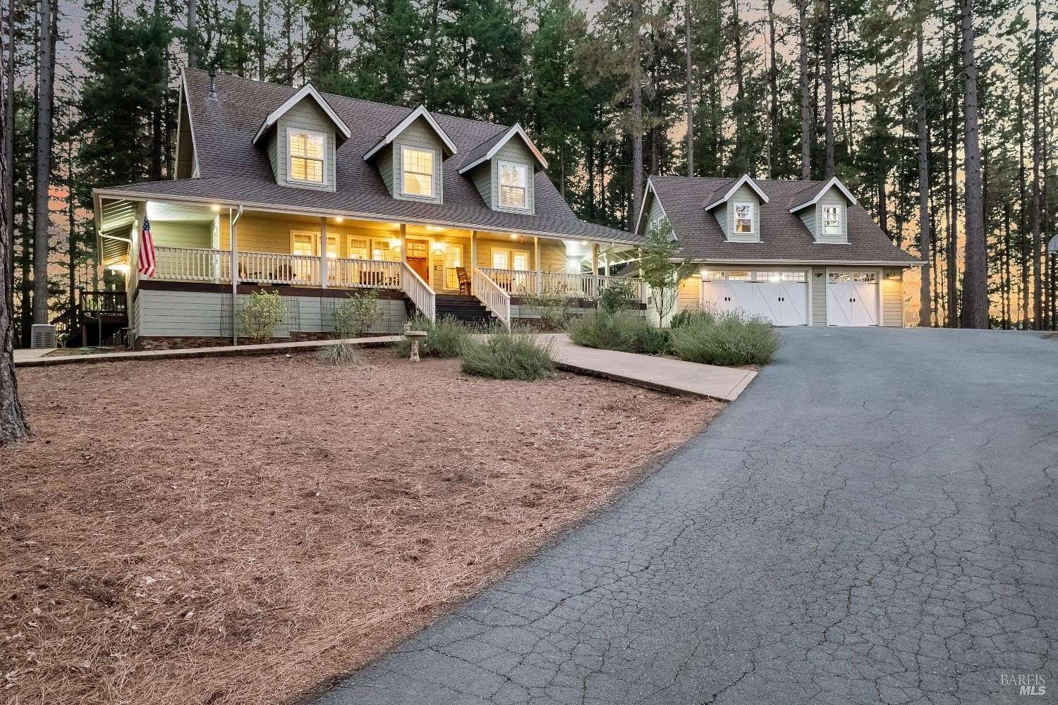 40 Acres of Recreational Land with Home for Sale in Willits, California