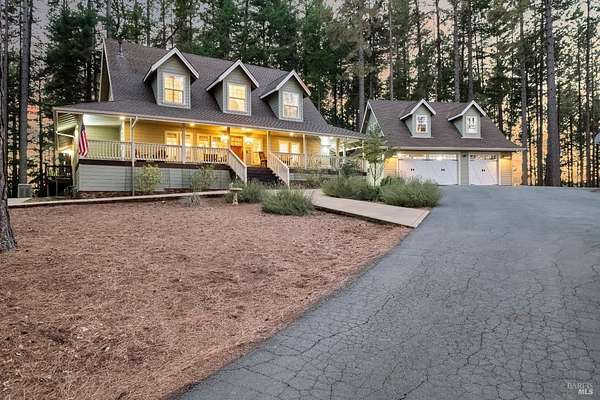 40 Acres of Recreational Land with Home for Sale in Willits, California