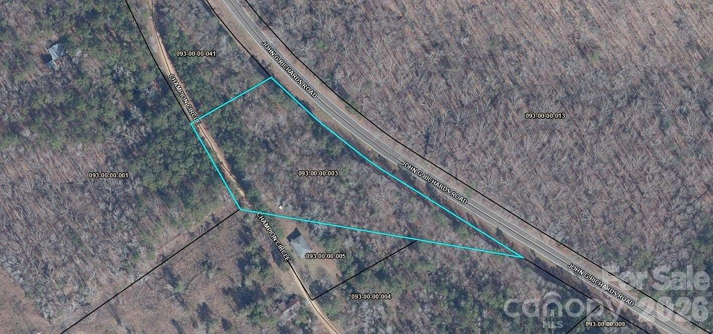 8.73 Acres of Land for Sale in Heath Springs, South Carolina