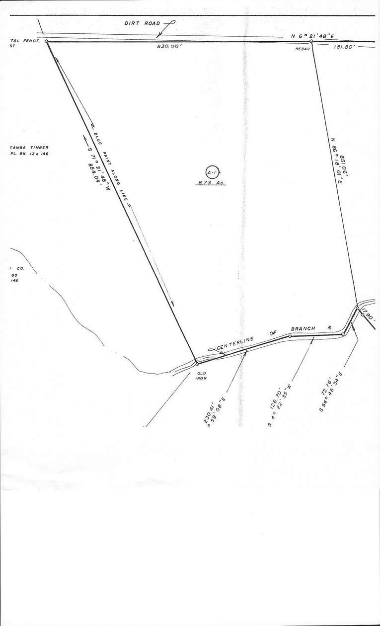 8.73 Acres of Land for Sale in Heath Springs, South Carolina