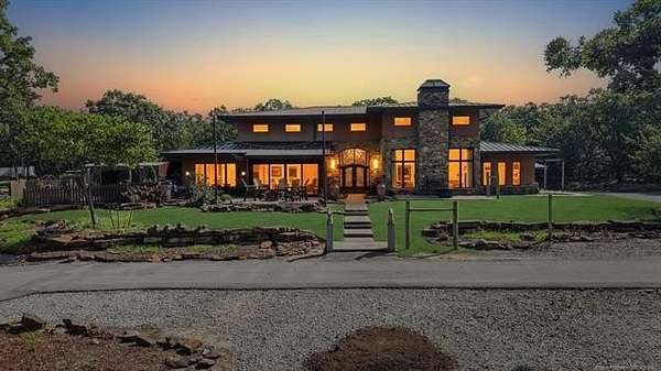 40.5 Acres of Land with Home for Sale in Mounds, Oklahoma