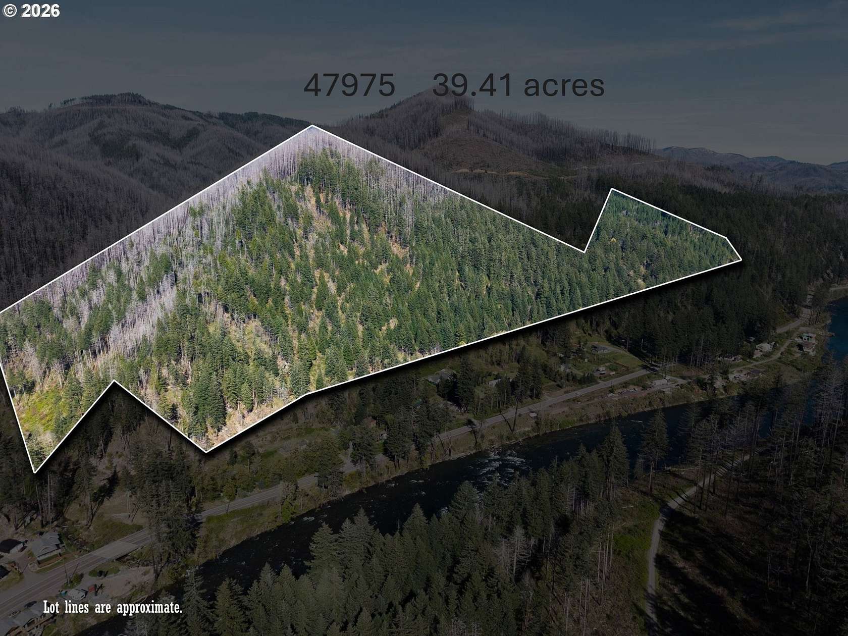 41.7 Acres of Recreational & Residential Land for Sale in Vida, Oregon