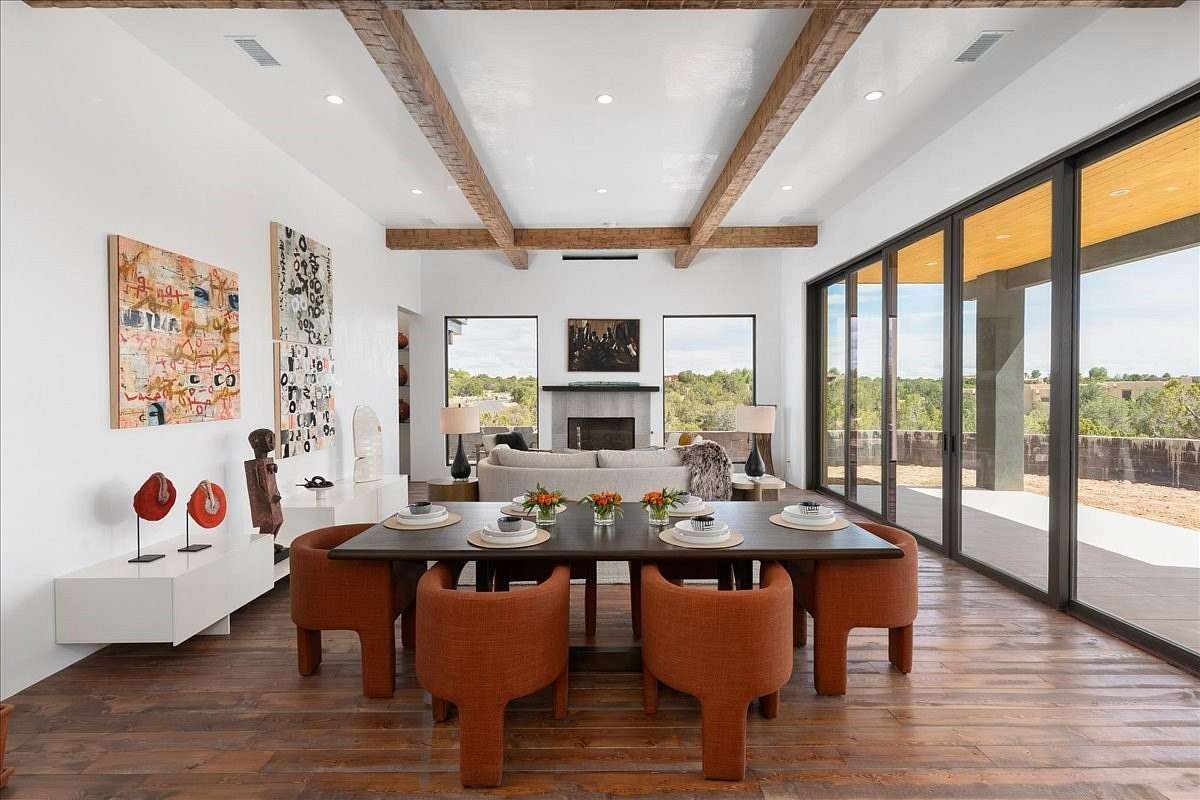 2.56 Acres of Land with Home for Sale in Santa Fe, New Mexico