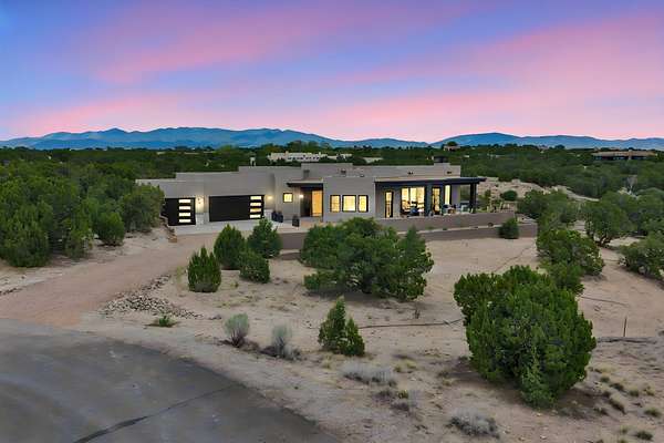 2.56 Acres of Land with Home for Sale in Santa Fe, New Mexico