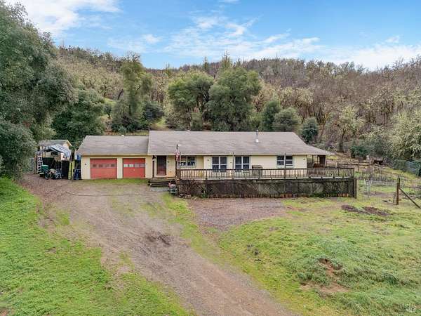 40.1 Acres of Land with Home for Sale in Potter Valley, California