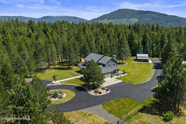 5.18 Acres of Land with Home for Sale in Athol, Idaho