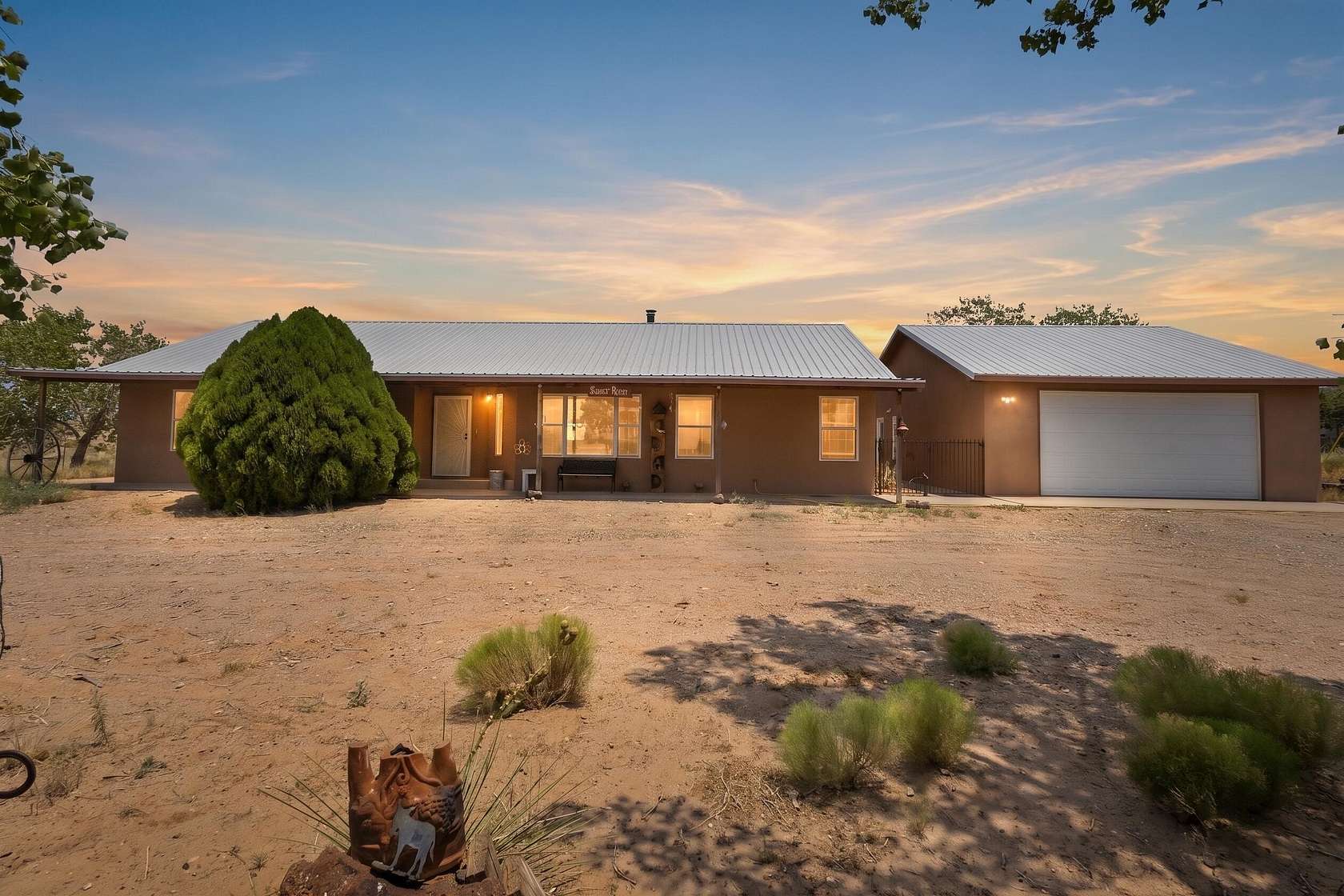 10 Acres of Land with Home for Sale in Veguita, New Mexico