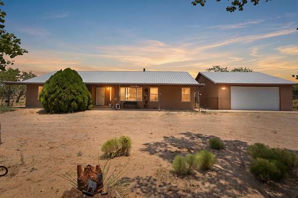 10 Acres of Land with Home for Sale in Veguita, New Mexico