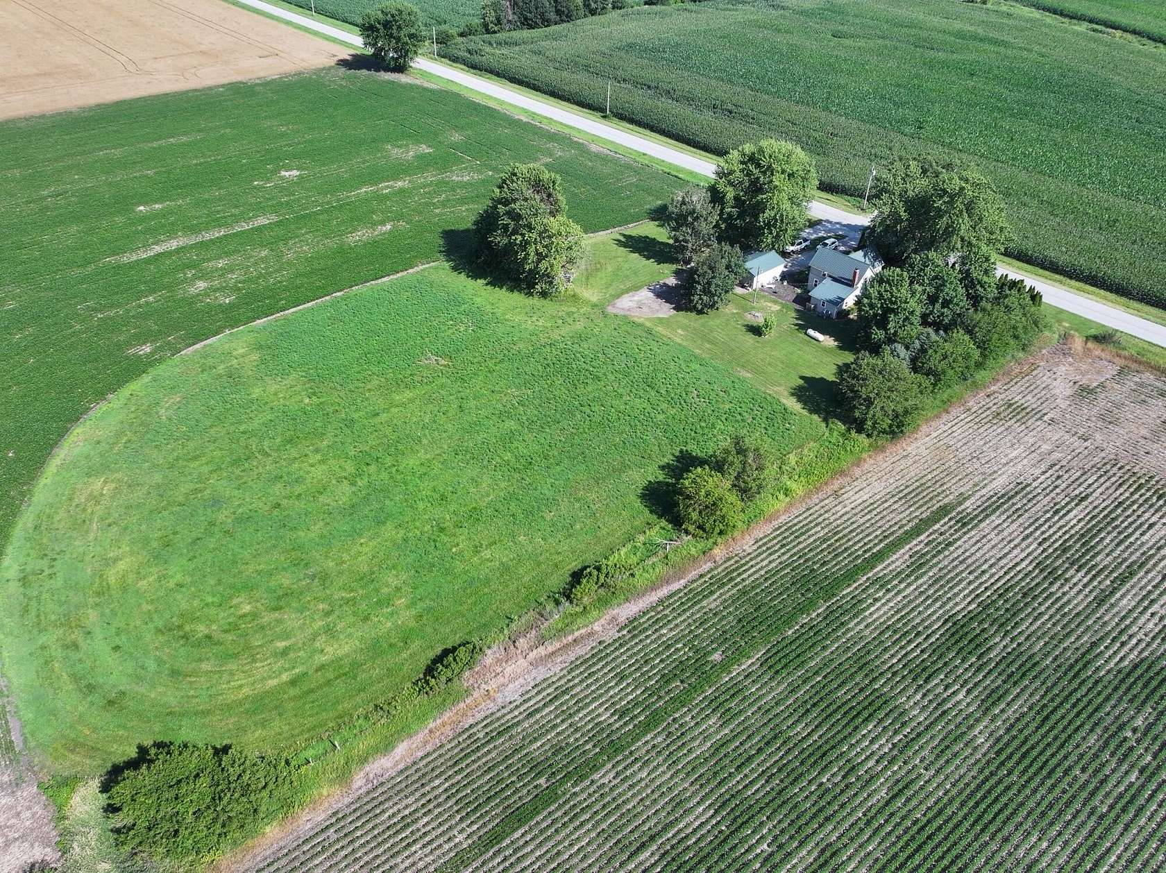 1.52 Acres of Land with Home for Sale in Rensselaer, Indiana
