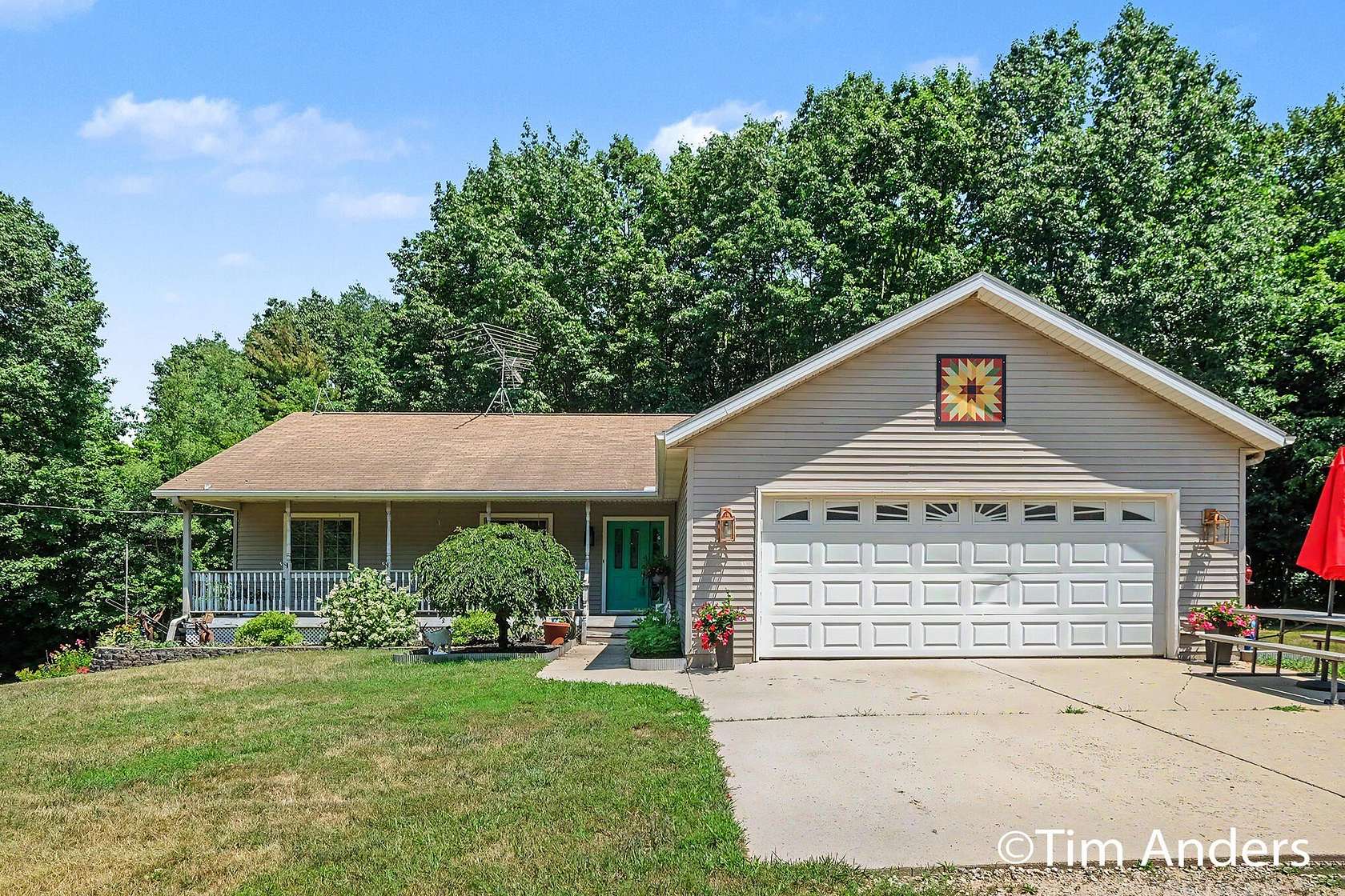 7.87 Acres of Land with Home for Sale in Kent City, Michigan