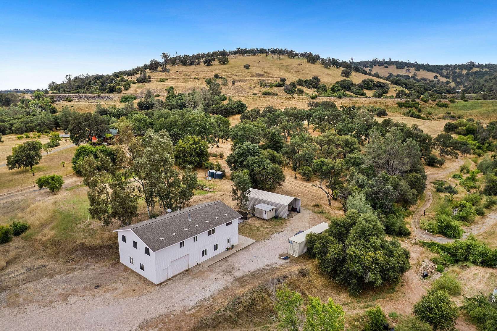 4.15 Acres of Land with Home for Sale in Oroville, California