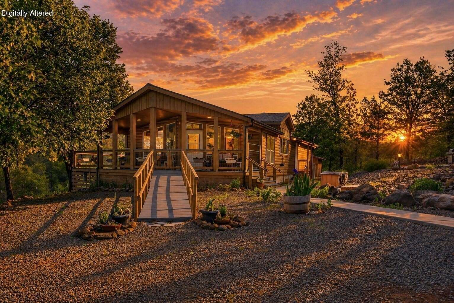 55 Acres of Recreational Land with Home for Sale in Montgomery Creek, California