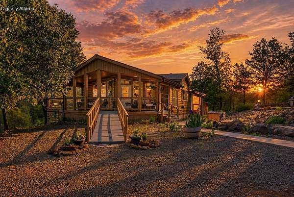 55 Acres of Recreational Land with Home for Sale in Montgomery Creek, California