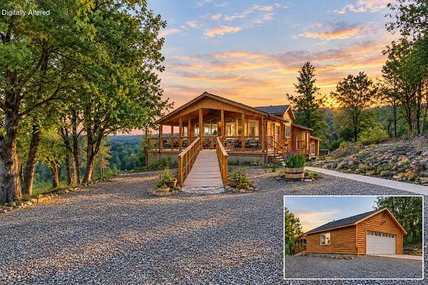 55 Acres of Recreational Land with Home for Sale in Montgomery Creek, California