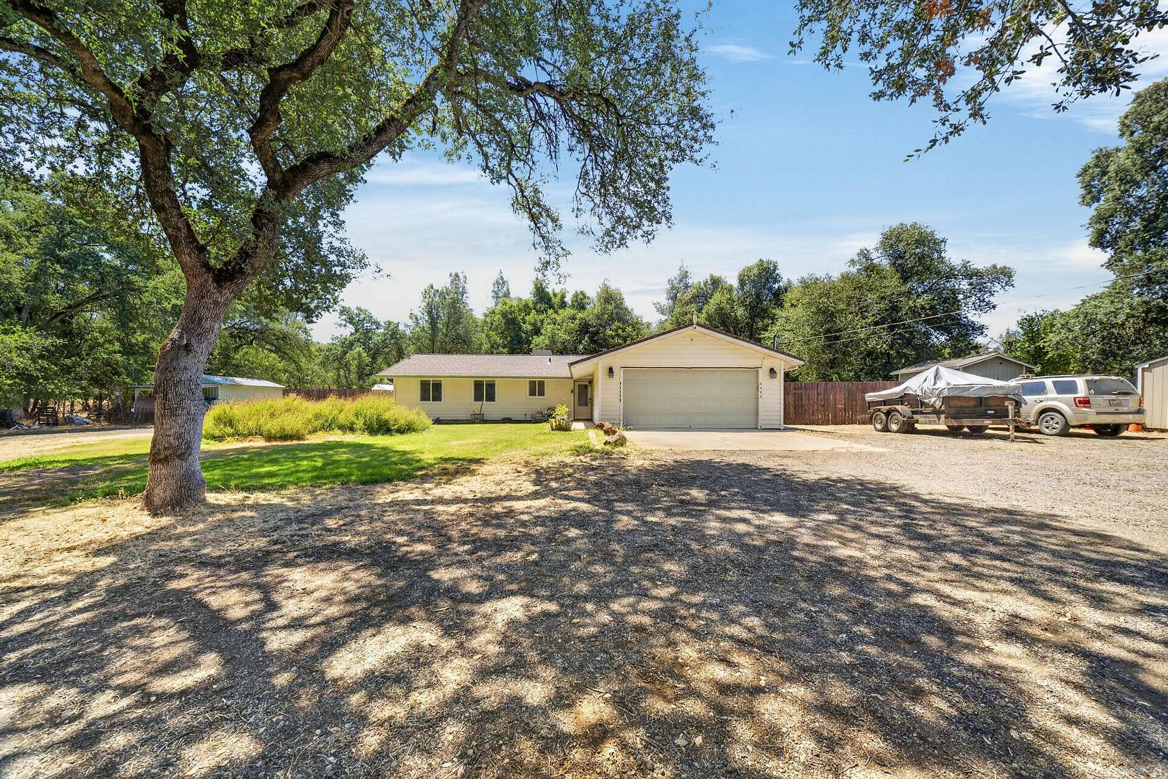 2 Acres of Land with Home for Sale in Cottonwood, California