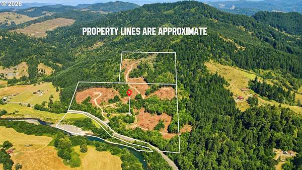 44.3 Acres of Recreational Land with Home for Sale in Broadbent, Oregon