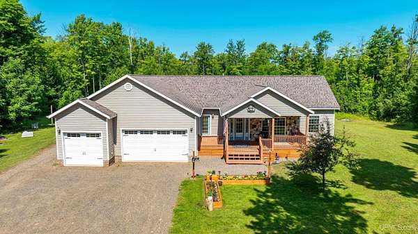 14.3 Acres of Land with Home for Sale in L'Anse, Michigan