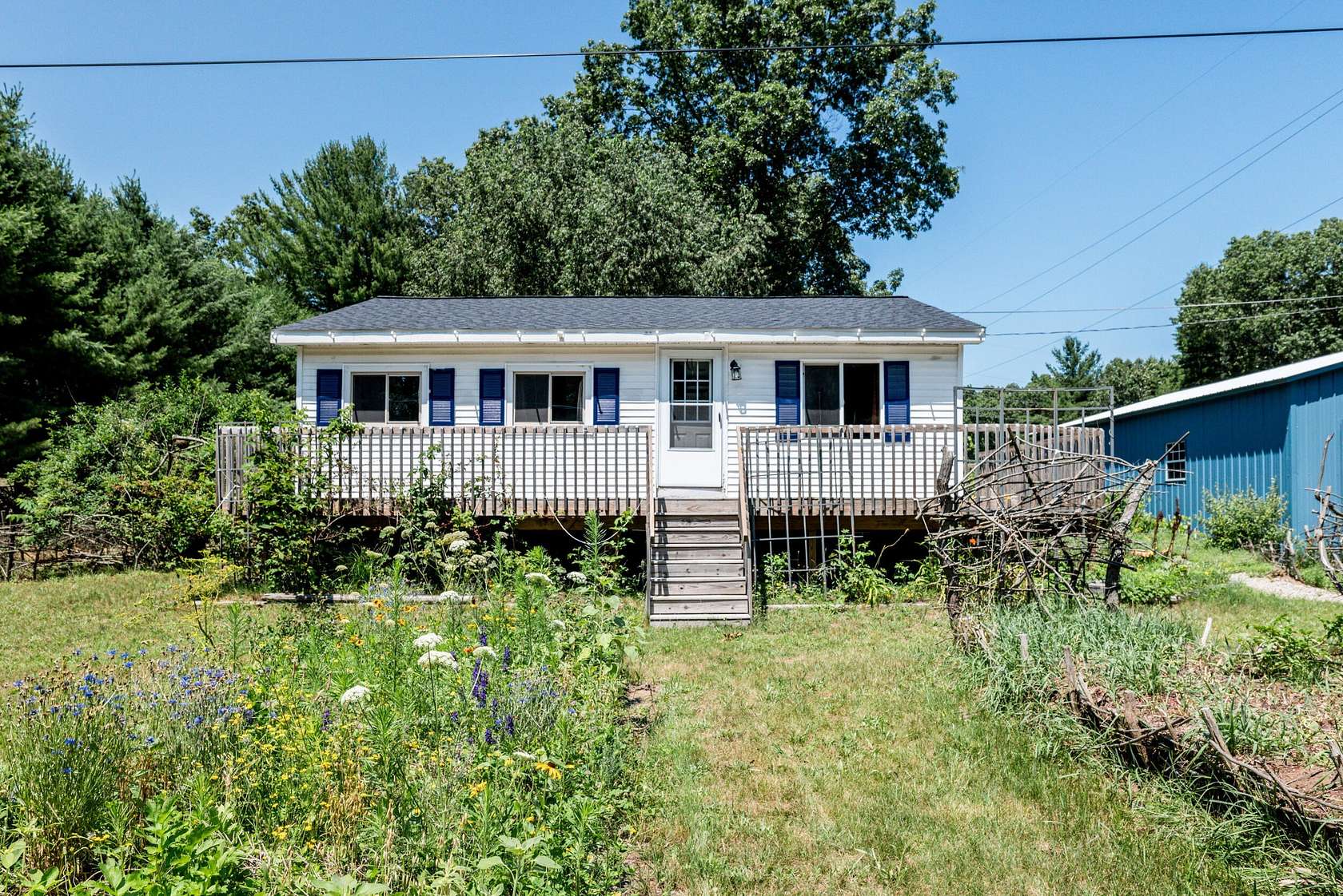 1.63 Acres of Land with Home for Sale in Shelbyville, Michigan
