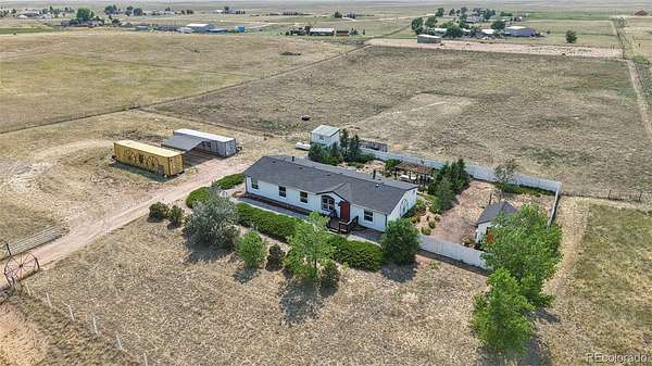 5 Acres of Land with Home for Sale in Calhan, Colorado