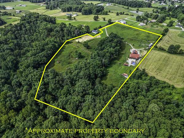 15.4 Acres of Land with Home for Sale in Morehead, Kentucky