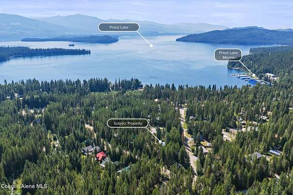 0.92 Acres of Land with Home for Sale in Coolin, Idaho