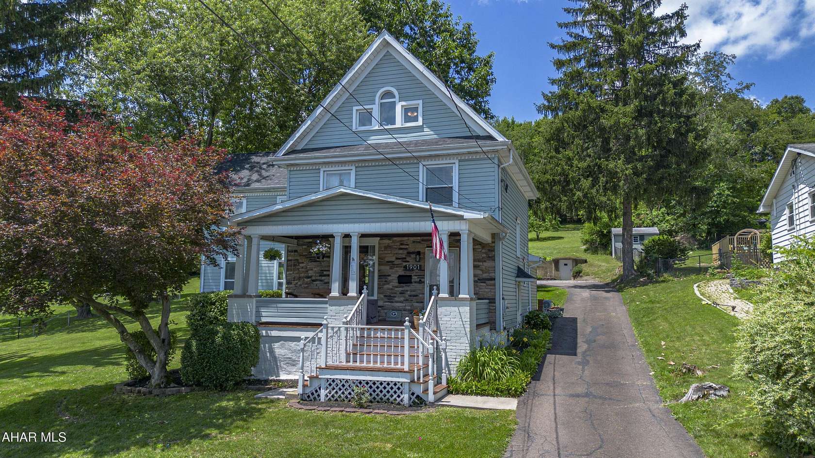 5 Acres of Land with Home for Sale in Tyrone, Pennsylvania