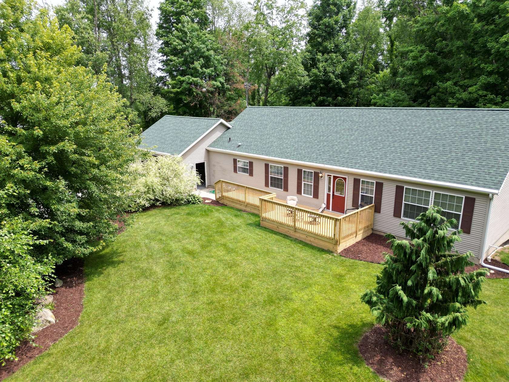 2.38 Acres of Land with Home for Sale in Saranac, Michigan