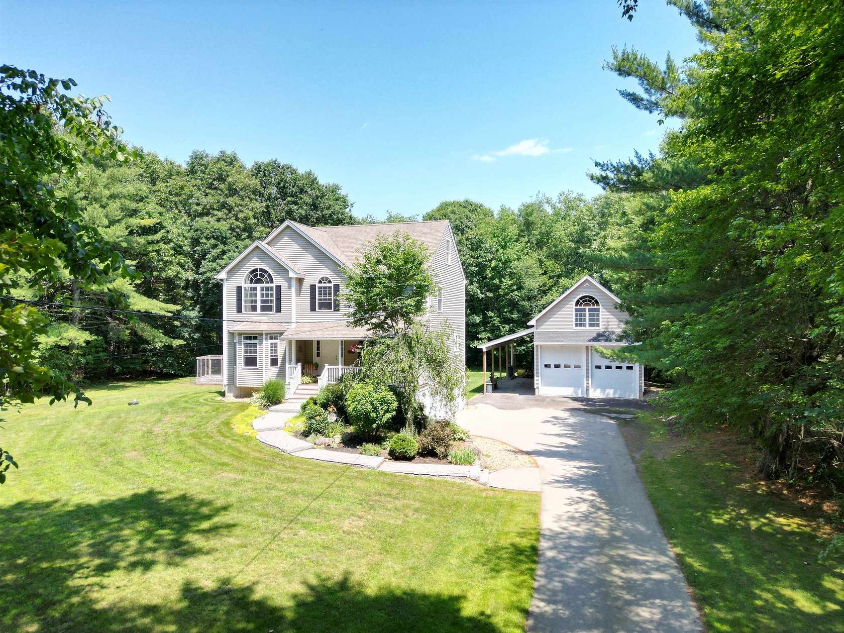 2.22 Acres of Land with Home for Sale in Newton, New Hampshire