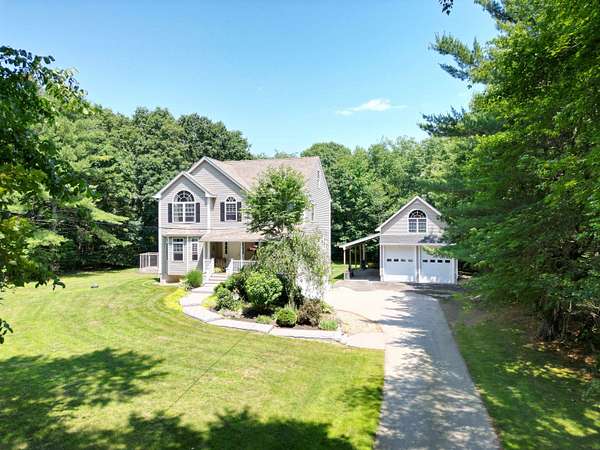 2.22 Acres of Land with Home for Sale in Newton, New Hampshire