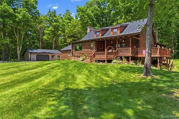 24 Acres of Recreational Land with Home for Sale in Oregon Township, Michigan