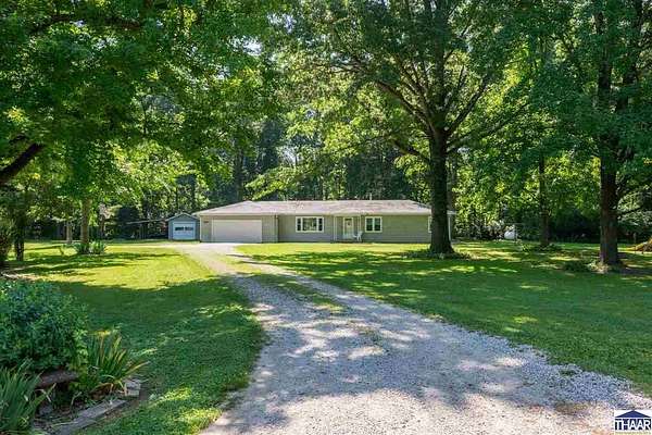 2.38 Acres of Land with Home for Sale in West Terre Haute, Indiana