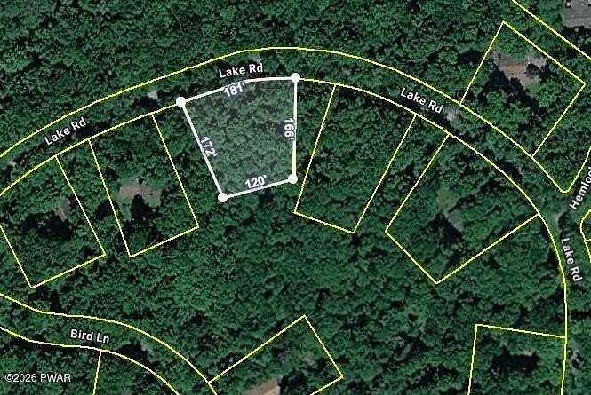 0.61 Acres of Residential Land for Sale in Lake Ariel, Pennsylvania