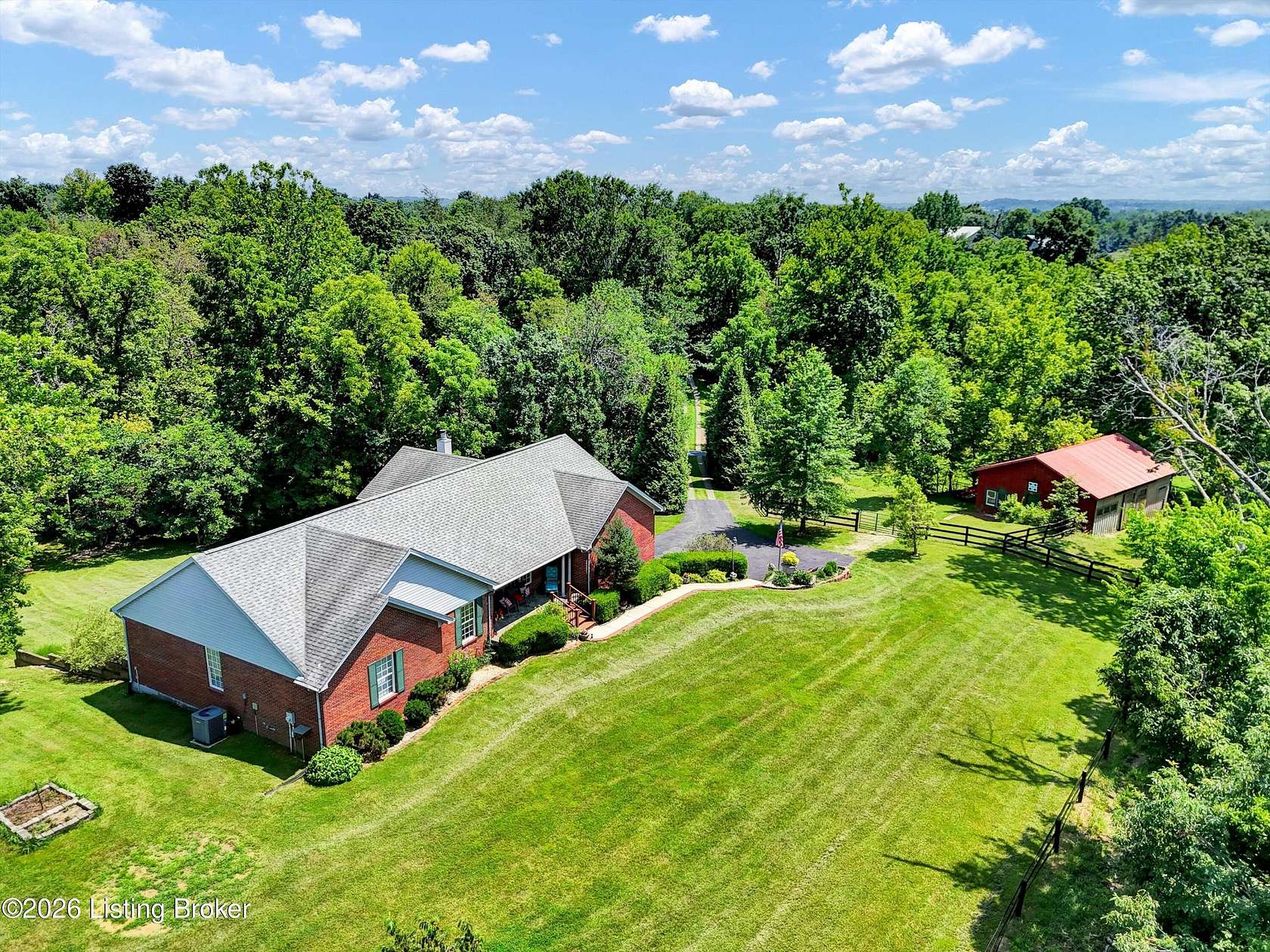10 Acres of Land with Home for Sale in La Grange, Kentucky