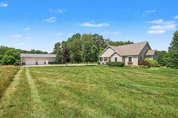 20 Acres of Land with Home for Sale in Greenville, Michigan