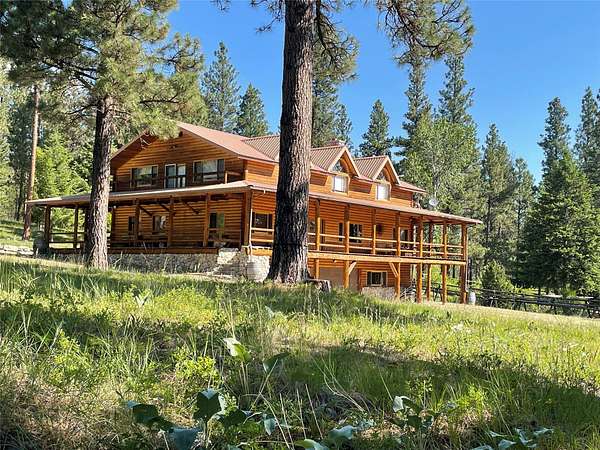 32.3 Acres of Recreational Land with Home for Sale in Hamilton, Montana