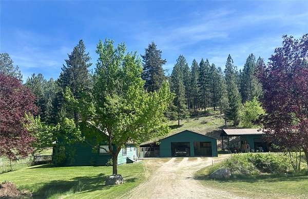 9.73 Acres of Land with Home for Sale in Darby, Montana