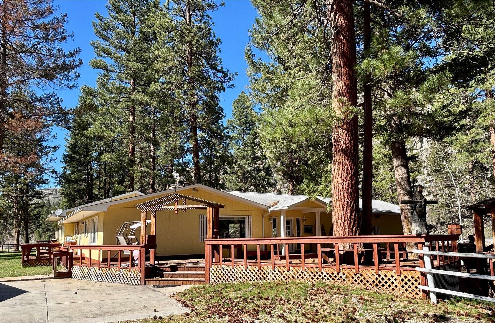 2.65 Acres of Land with Home for Sale in Conner, Montana