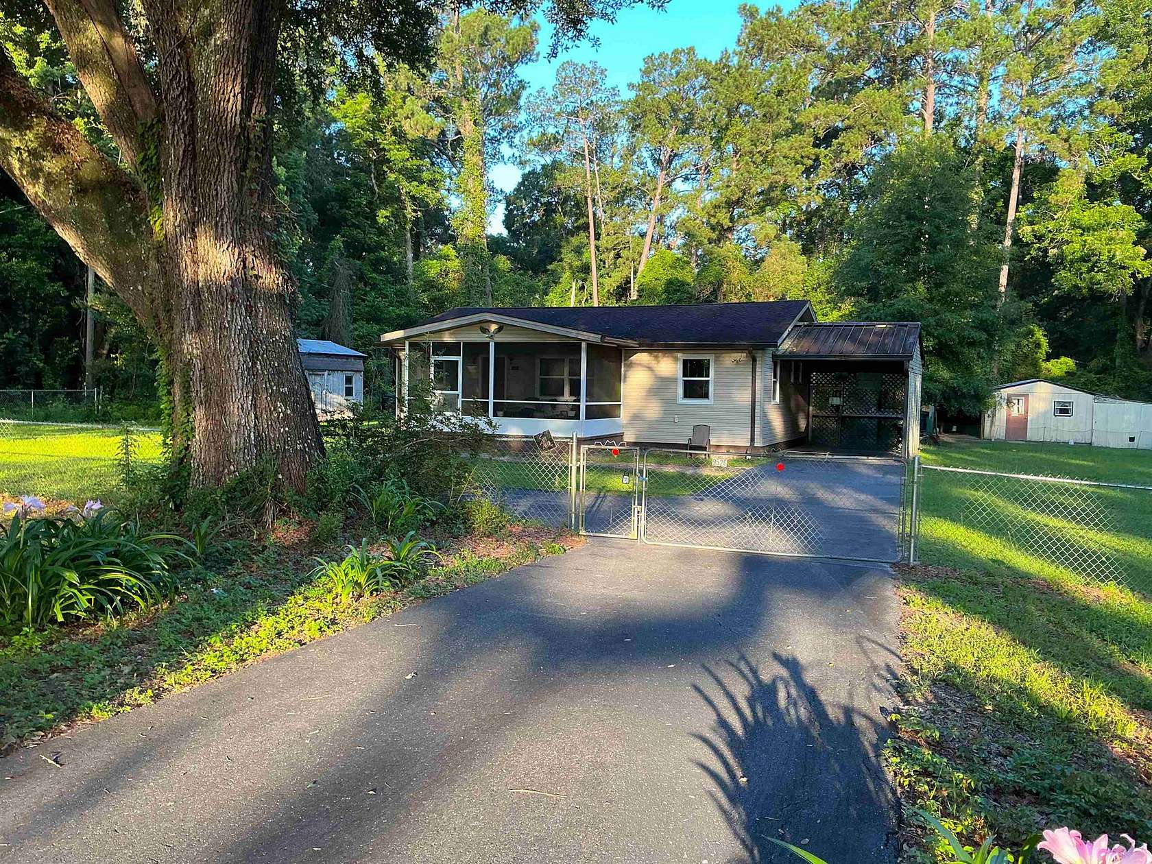 2 Acres of Land with Home for Sale in Tallahassee, Florida