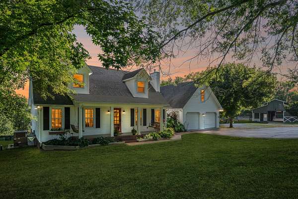 5 Acres of Land with Home for Sale in Mount Pleasant, Tennessee