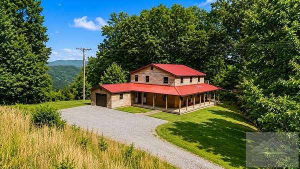 10 Acres of Land with Home for Sale in Rocky Gap, Virginia