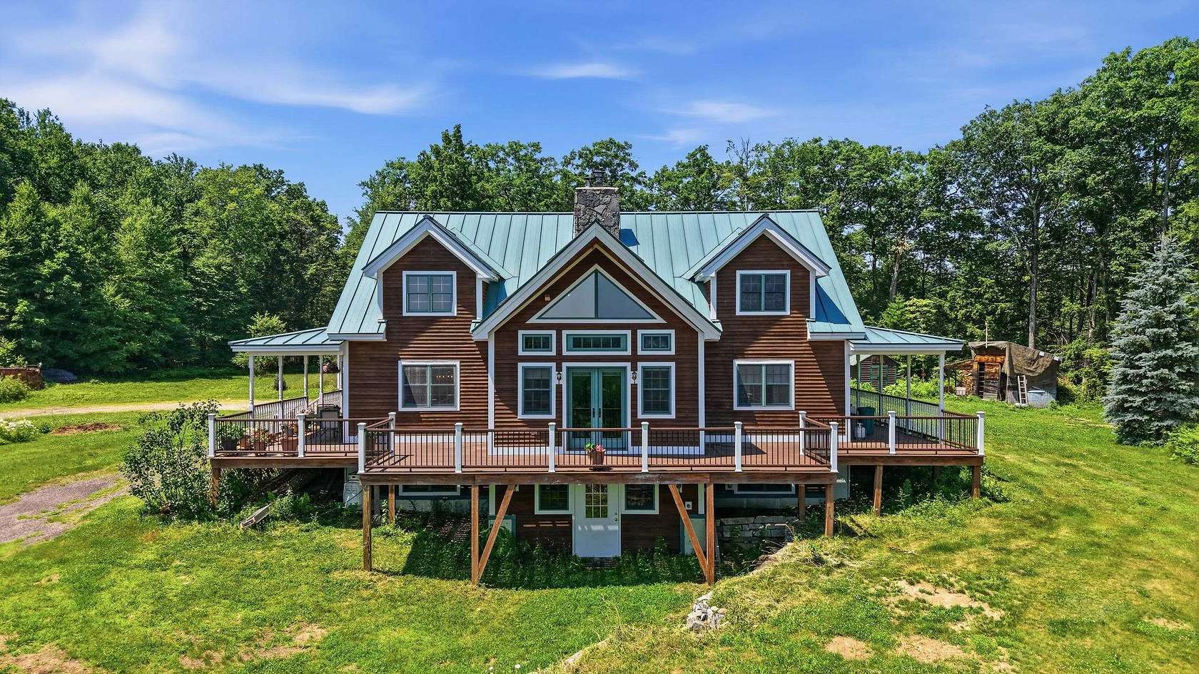 43 Acres of Recreational Land with Home for Sale in Swanzey, New Hampshire