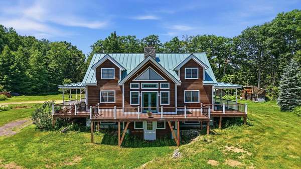 43 Acres of Recreational Land with Home for Sale in Swanzey, New Hampshire