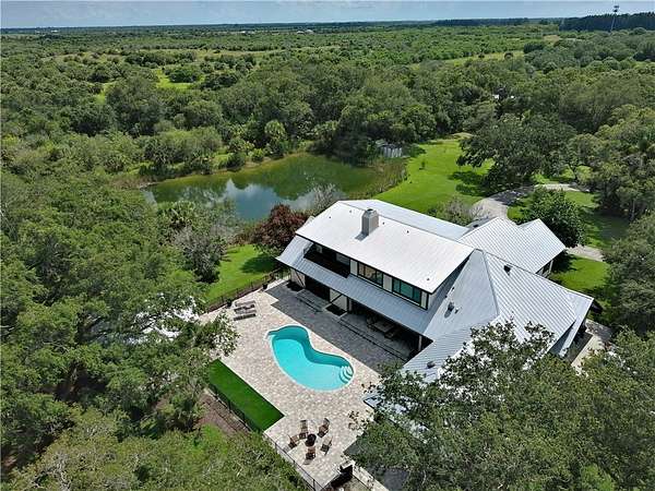 9.52 Acres of Land with Home for Sale in Fort Pierce, Florida