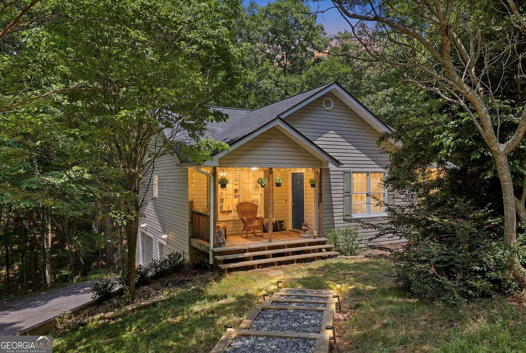 1.5 Acres of Land with Home for Sale in Dahlonega, Georgia