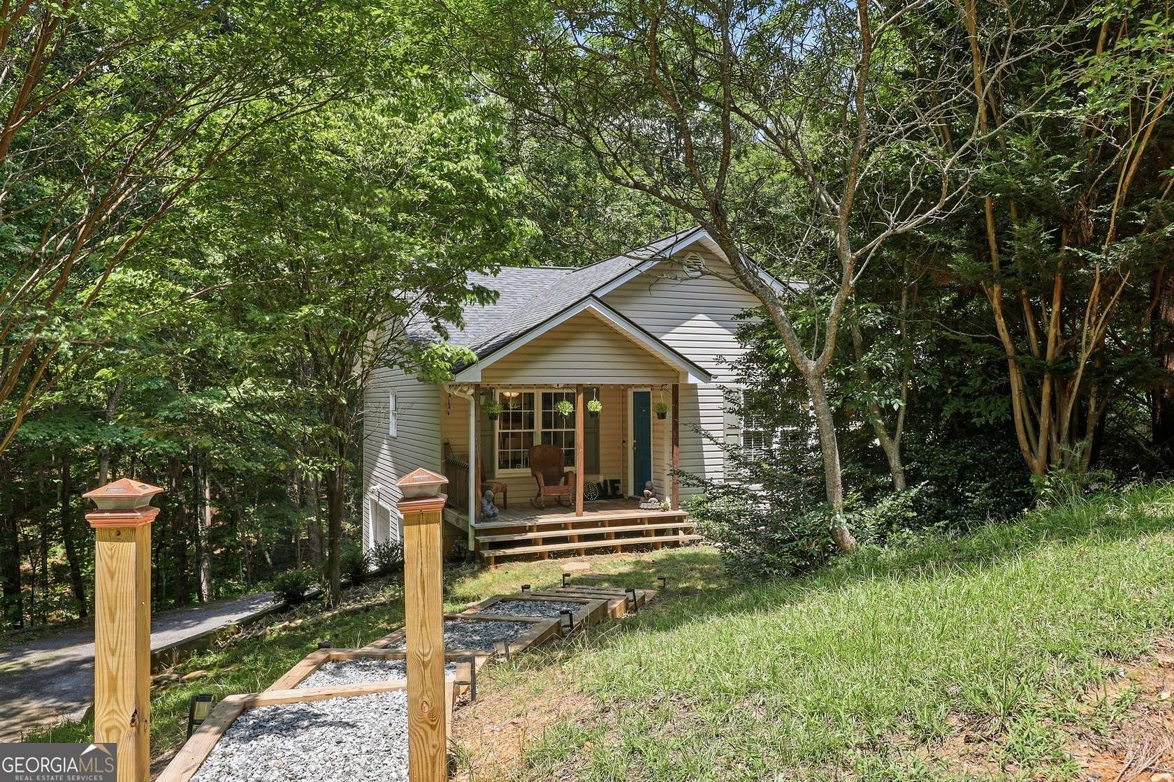 1.5 Acres of Land with Home for Sale in Dahlonega, Georgia