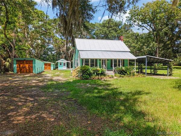 4.52 Acres of Land with Home for Sale in Dunnellon, Florida