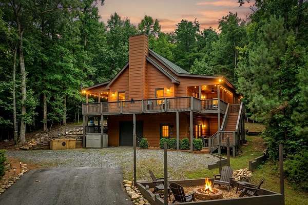 1.66 Acres of Land with Home for Sale in Ellijay, Georgia