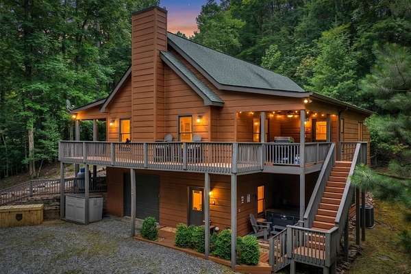 1.66 Acres of Land with Home for Sale in Ellijay, Georgia